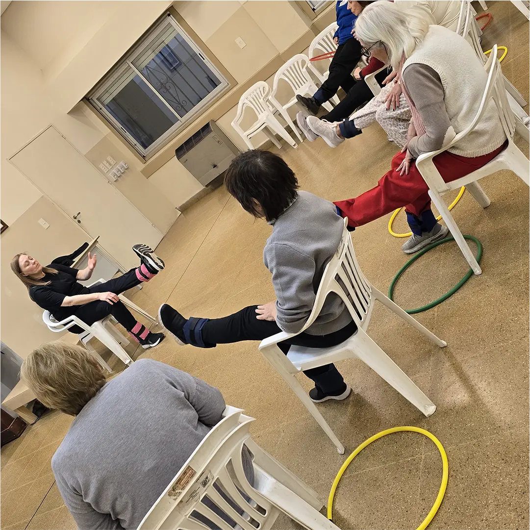 Sesión de trabajo cognitivo y motor